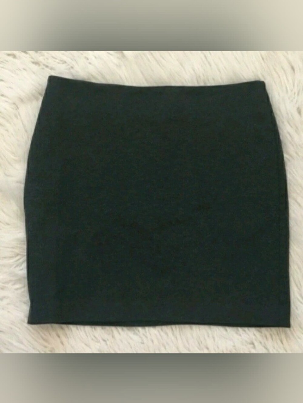 Women's Y2K New York &Co Heathered Charcoal Gray Pencil Skirt Sz 8